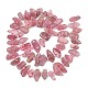 Природного розового кварца нитей бисера&nbsp;G-F821-A02-01-3