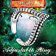 Shegrace 925 anillos de plata esterlina de Tailandia JR686A-3
