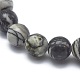 Bracelets extensibles de perle de pierre naturelle BJEW-K212-C-021-2