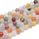 Chapelets de perles en quartz de rutile naturel G-L552H-05B-1
