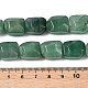 Естественный зеленый авантюрин бисер нитей G-N342-144-5