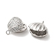 Rhodium Plated 925 Sterling Silver Charms STER-M114-08P-2