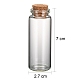 Botellas de vidrio frasco de vidrio AJEW-H004-2-3