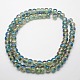 Electroplate Glass Rondelle Beads Strands EGLA-F024-A07-2