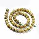 Brins de perles en pierre verdite naturelle G-C242-03B-3
