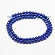 Natural Lapis Lazuli Beads Strands G-G682-40-5mm-2