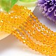Faceted Imitation Austrian Crystal Bead Strands G-M180-5mm-08A-1