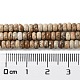 Chapelets de perles en jaspe avec images naturelles G-H292-A03-01-5