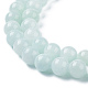 Chapelets de perles en jade jaune naturel X-G-G598-4mm-YXS-20-5
