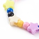 Bracelets acryliques pour enfants BJEW-JB06116-05-2