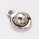 Tibetan Style Alloy Charms PALLOY-ZN40444-AS-RS-1