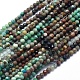 Natural Chrysocolla Beads Strands G-D0013-07-1