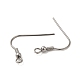 304 Stainless Steel Earring Hooks STAS-D448-037P-2