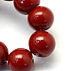 Chapelets de perles rondes en verre peint HY-Q003-6mm-35-3