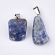 Ciondoli in pietra naturale macchia blu G-Q996-26-2