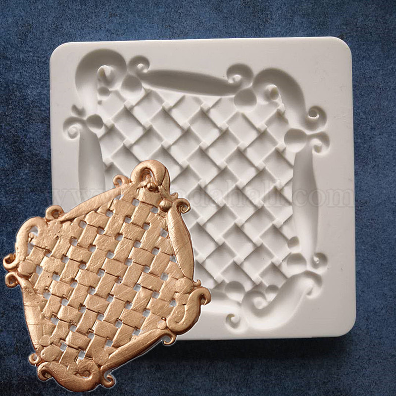 Moldes de silicona de grado alimenticio al por mayor para bisuterías