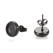 Серьги-гвоздики из нержавеющей стали 304 STAS-K202-05C-B