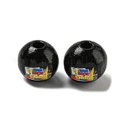 Набивные деревянные европейские бусины WOOD-L020-D05