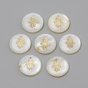 Подвески из пресноводных оболочек SHEL-Q010-002G