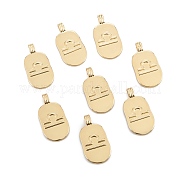 Латунные подвески KK-O140-20G-09