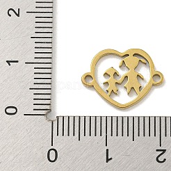 Ионное покрытие (ip) День матери 201 нержавеющая сталь полые соединительные подвески&nbsp;STAS-S146-02G