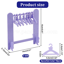 2 комплект акриловых подставок для сережек в форме бабочек&nbsp;EDIS-HY0001-13B