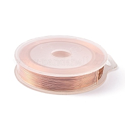 Круглая медная проволока для изготовления ювелирных изделий CWIR-WH0001-0.25mm-02