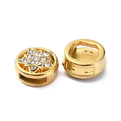 Ionenplattierung (IP) 304 Edelstahl-Schiebe-Charms&nbsp;STAS-C089-06M-G