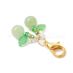 Подвесные украшения из натурального вишневого аметиста&nbsp;HJEW-MZ00316