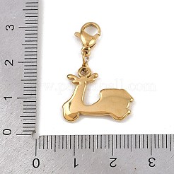 Подвесные украшения из эмали из нержавеющей стали 304&nbsp;STAS-G357-11G