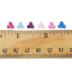 Стеклянные круглые бусины разных стилей&nbsp;SEED-FS0001-16B