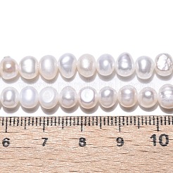 Нити из натурального культивированного пресноводного жемчуга PEAR-N014-05L