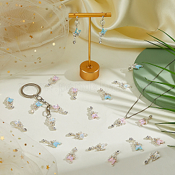 12 шт. подвески из сплава серебряного тона 3 цвета&nbsp;FIND-HS0002-05