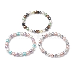 Браслеты из ракушек и жемчуга для женщин&nbsp;BJEW-JB11340