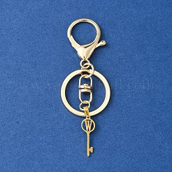 Porte-clés porte-clés en acier inoxydable 304 avec initiales&nbsp;KEYC-YW00004-23