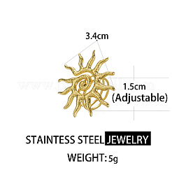 Anillos de puño de acero inoxidable Sun 304&nbsp;FS-WG7BC9E-01