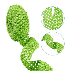 2 rouleau 2 tailles de ruban élastique en polyester&nbsp;EW-TA0001-02K