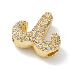 Подвески с двенадцатью созвездиями из латуни с микропаве из прозрачных кубических цирконий&nbsp;KK-G548-21G