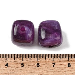 Непрозрачные акриловые бусины&nbsp;X-OACR-D320-01M