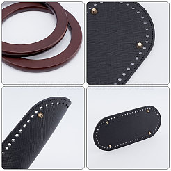 2 шт. Деревянные ручки для сумок FIND-WR0001-36A