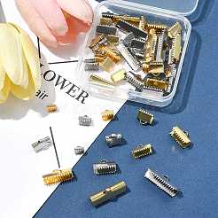 50 шт. 13 стиля 304 нержавеющая сталь ленточный обжимной наконечник STAS-FS0002-03