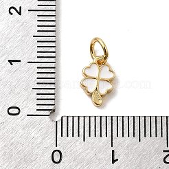 Латунь эмаль подвески&nbsp;KK-P338-25G-03