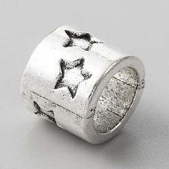 Сплавочные европейские бусины&nbsp;FIND-TAC0014-89G