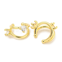 Серьги-манжеты из циркония EJEW-C104-157G