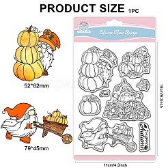 Timbri trasparenti in pvc&nbsp;DIY-WH0800-024