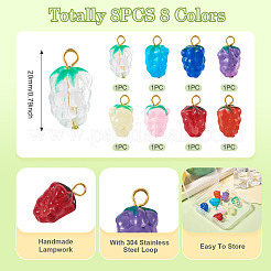 8шт подвески лэмпворк&nbsp;PALLOY-TAC0157