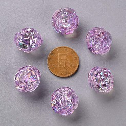 Прозрачные акриловые бусины X-TACR-S154-31C-935