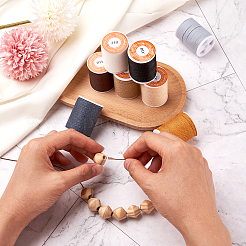 Вощеный шнур полиэстера YC-TA0001-02B