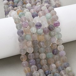 Natürlichen Fluorit Perlen Stränge&nbsp;G-K292-01