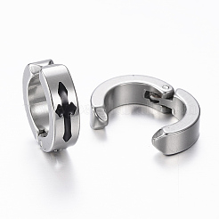 Orecchini a clip in acciaio inossidabile 304&nbsp;EJEW-H351-10P